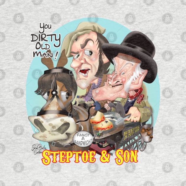 Steptoe and son by Sarah Bailey TV Cartoons